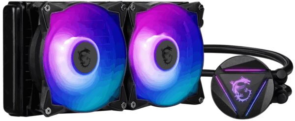 MSI MAG Coreliquid 240R V2 Carcasa del ordenador Enfriador 12 cm Negro