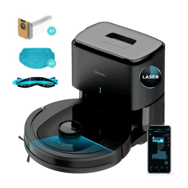 Cecotec Conga 7490 Ultimate Home X-Treme 2 L Sin bolsa Negro