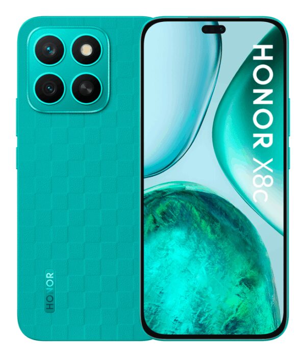 Honor X8c 17 cm (6.7") SIM doble MagicOS 9.0 4G USB Tipo C 8 GB 256 GB 5000 mAh Verde