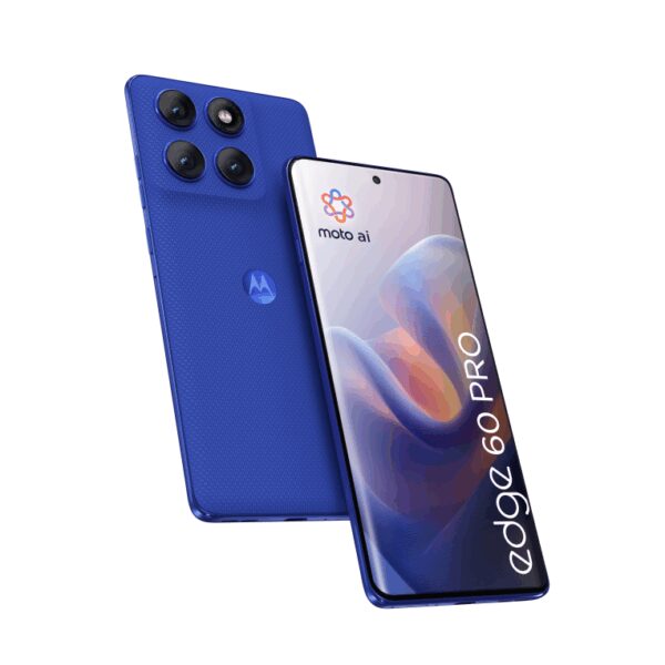Motorola edge 60 pro 16,9 cm (6.67") SIM doble Android 15 5G USB Tipo C 12 GB 512 GB 6000 mAh Azul
