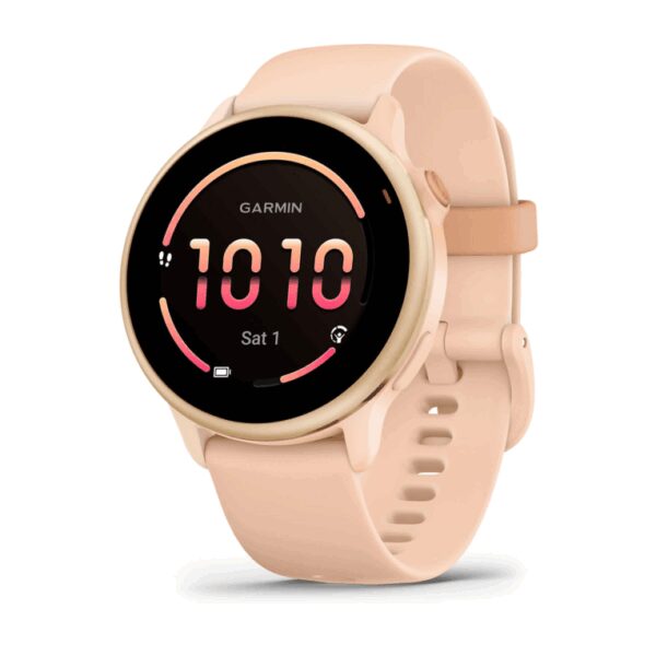 Garmin vívoactive 6 3,05 cm (1.2") AMOLED 42 mm Digital 390 x 390 Pixeles Pantalla táctil Rosa Wifi GPS (satélite)