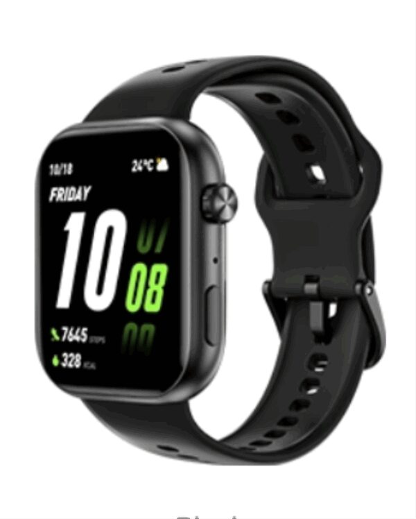 Honor InfoWear Watch 2i 4,7 cm (1.85") AMOLED 49.7 mm Digital 390 x 450 Pixeles Pantalla táctil Negro