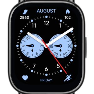 Xiaomi Redmi Watch 5 Lite 4,98 cm (1.96") AMOLED Digital 410 x 502 Pixeles Pantalla táctil Negro GPS (satélite)