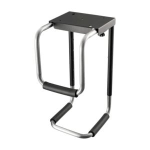 AISENS MPC08-337 soporte de CPU Soporte para instalación de CPU bajo mesa Negro, Plata
