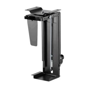 AISENS MPC03-201 soporte de CPU Soporte para instalación de CPU bajo mesa Negro