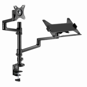 Gembird MA-DA-04 soporte para monitor 81,3 cm (32") Escritorio Negro