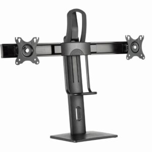Gembird MS-D2-01 soporte para monitor 68,6 cm (27") Escritorio Negro