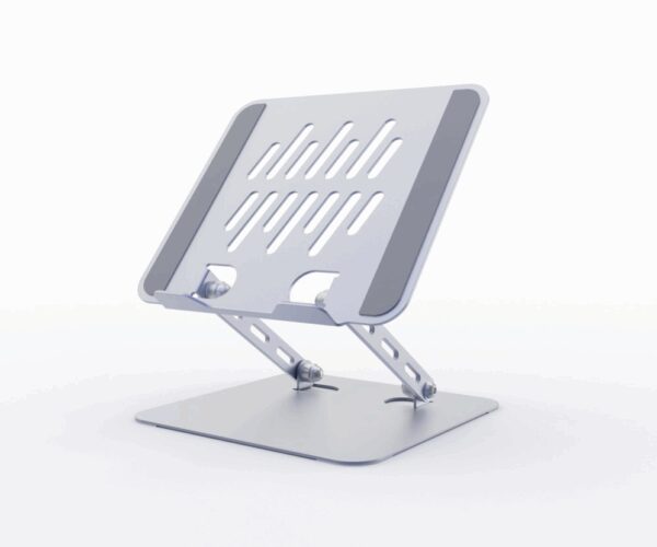 Gembird NBS-D1-04 soporte para monitor 39,6 cm (15.6") Escritorio Plata