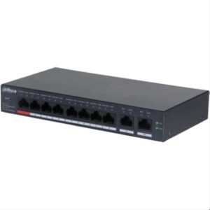 Dahua Technology DH-CS4010-8ET-110 switch Gestionado L2 Fast Ethernet (10/100) Energía sobre Ethernet (PoE) Negro