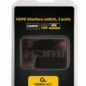 Gembird DSW-HDMI-34 interruptor de video