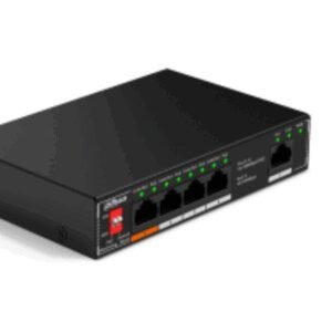 Dahua Technology PoE DH-SF1005 switch No administrado L2 Fast Ethernet (10/100) Energía sobre Ethernet (PoE) Montaje en pared/escritorio Negro