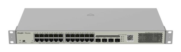Ruijie Networks RG-NBS3100-24GT4SFP-P-V2 switch Gestionado L2 Gigabit Ethernet (10/100/1000) Energía sobre Ethernet (PoE) Metálico