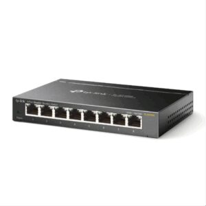 TP-Link TL-SG108S No administrado Gigabit Ethernet (10/100/1000) Negro