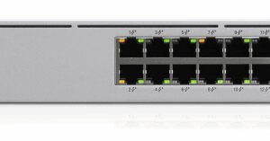 Ubiquiti UniFi Pro 24-Port PoE Gestionado L2/L3 Gigabit Ethernet (10/100/1000) Energía sobre Ethernet (PoE) 1U Plata