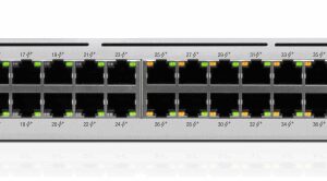 Ubiquiti UniFi Pro 48-Port PoE Gestionado L2/L3 Gigabit Ethernet (10/100/1000) Energía sobre Ethernet (PoE) 1U Plata
