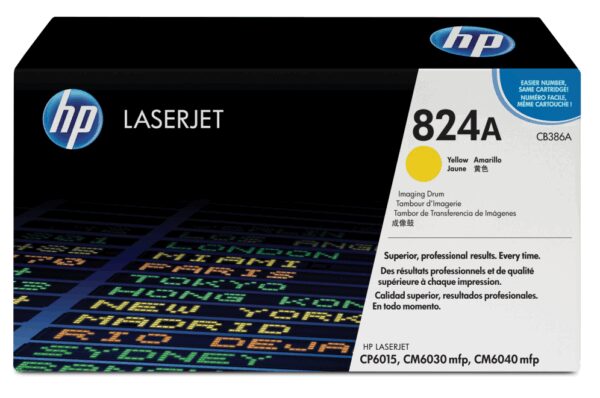 HP 824A Yellow LaserJet Image Drum cartucho de tóner 1 pieza(s)