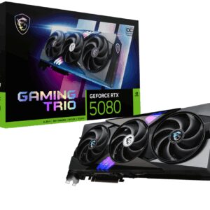 MSI GAMING GEFORCE RTX 5080 16G TRIO OC tarjeta gráfica NVIDIA 16 GB GDDR7