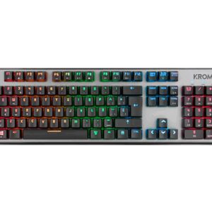 Krom Kernel teclado Juego USB Negro