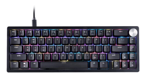 XPG 75261478 teclado Juego USB QWERTY Inglés Negro