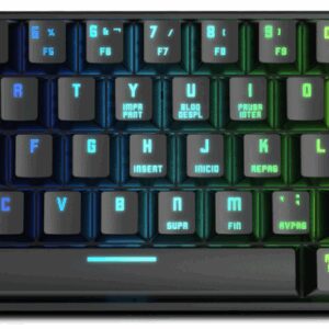 Krom Kluster teclado Juego USB + Bluetooth Negro