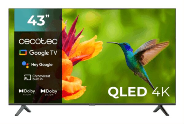 Cecotec 00979 Televisor 109,2 cm (43") 4K Ultra HD Smart TV Wifi Negro