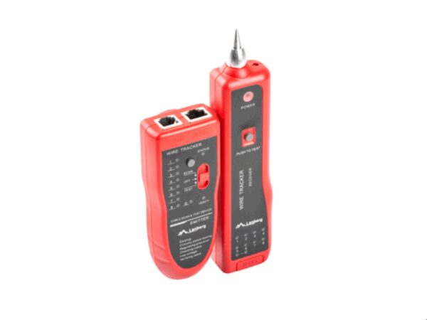 Lanberg NT-0501 comprobador de cables de red Negro, Rojo