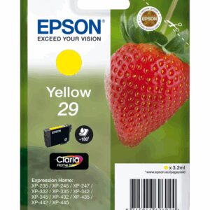 Epson Strawberry C13T29844012 cartucho de tinta 1 pieza(s) Original Rendimiento estándar Amarillo