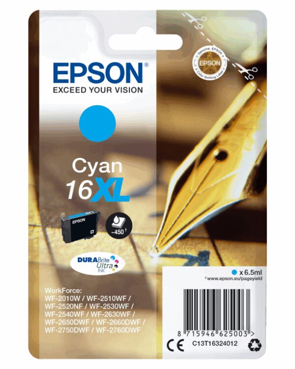 Epson Pen and crossword C13T16324012 cartucho de tinta 1 pieza(s) Original Alto rendimiento (XL)