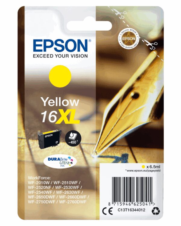 Epson Pen and crossword C13T16344012 cartucho de tinta 1 pieza(s) Original Alto rendimiento (XL)