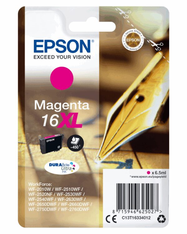 Epson Pen and crossword C13T16334012 cartucho de tinta 1 pieza(s) Original Alto rendimiento (XL)