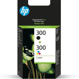 HP 300 2-pack Black/Tri-color Original Ink Cartridges cartucho de tinta 2 pieza(s) Rendimiento estándar Negro, Cian, Magenta, Amarillo