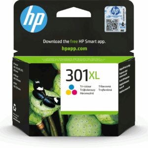 HP 301XL High Yield Tri-color Original Ink Cartridge cartucho de tinta 1 pieza(s) Alto rendimiento (XL) Cian, Magenta, Amarillo