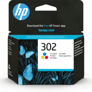 HP 302 Tri-color Original Ink Cartridge cartucho de tinta 1 pieza(s) Rendimiento estándar Cian, Magenta, Amarillo