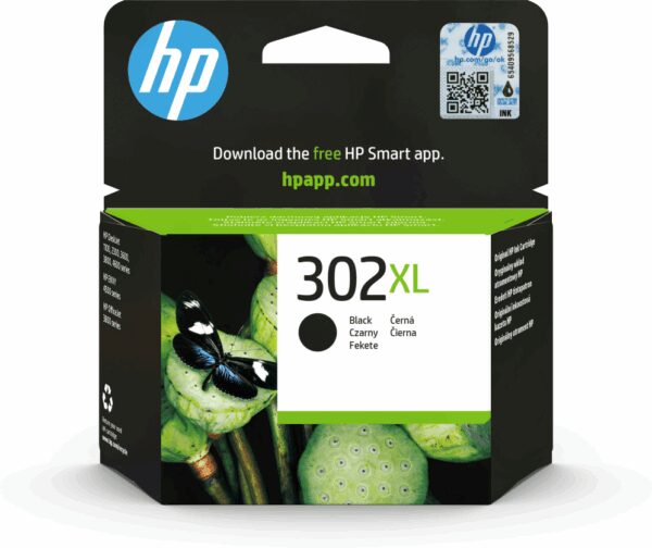 HP 302XL High Yield Black Original Ink Cartridge cartucho de tinta 1 pieza(s) Alto rendimiento (XL)