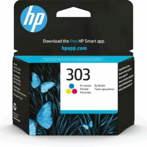 HP 303 Tri-color Original Ink Cartridge cartucho de tinta 1 pieza(s) Rendimiento estándar Cian, Magenta, Amarillo