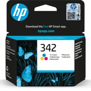 HP 342 Dreifarbige Inkjet-Druckpatrone mit Vivera-Tinte cartucho de tinta 1 pieza(s) Rendimiento estándar Cian, Magenta, Amarillo