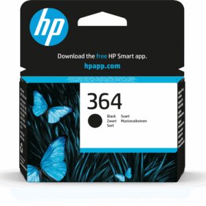 HP 364 Black Original Ink Cartridge cartucho de tinta 1 pieza(s) Rendimiento estándar