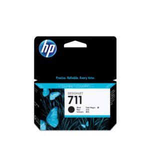 HP 711 38-ml Black DesignJet Ink Cartridge cartucho de tinta 1 pieza(s) Original Rendimiento estándar