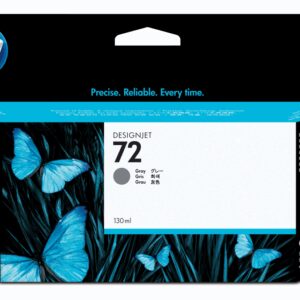 HP 72 130-ml Gray DesignJet Ink Cartridge cartucho de tinta 1 pieza(s) Original Alto rendimiento (XL)