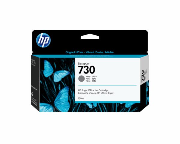 HP 730 130-ml Gray DesignJet Ink Cartridge cabeza de impresora Impresión por inyección de tinta