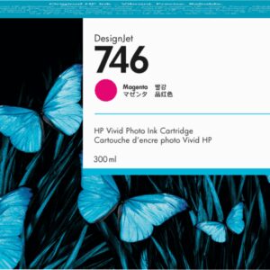 HP 746 300-ml Magenta DesignJet Ink Cartridge cartucho de tinta 1 pieza(s) Original