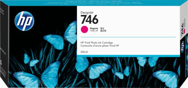 HP 746 300-ml Magenta DesignJet Ink Cartridge cartucho de tinta 1 pieza(s) Original