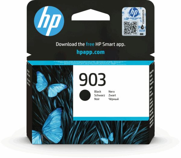 HP 903 Black Original Ink Cartridge cartucho de tinta 1 pieza(s) Rendimiento estándar