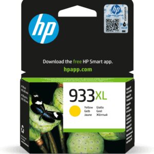 HP 933XL High Yield Yellow Original Ink Cartridge cartucho de tinta 1 pieza(s) Alto rendimiento (XL)