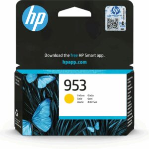 HP 953 Yellow Original Ink Cartridge cartucho de tinta 1 pieza(s) Rendimiento estándar