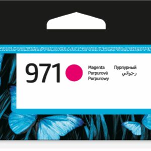 HP 971 Magenta Original Ink Cartridge cartucho de tinta 1 pieza(s) Rendimiento estándar