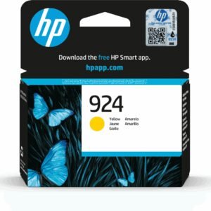 HP 924 Yellow Original Ink Cartridge cartucho de tinta 1 pieza(s) Rendimiento estándar