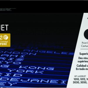 HP 12A Black Original LaserJet Toner Cartridge cartucho de tóner 1 pieza(s)