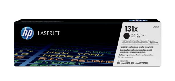 HP 131X High Yield Black Original LaserJet Toner Cartridge cartucho de tóner 1 pieza(s)