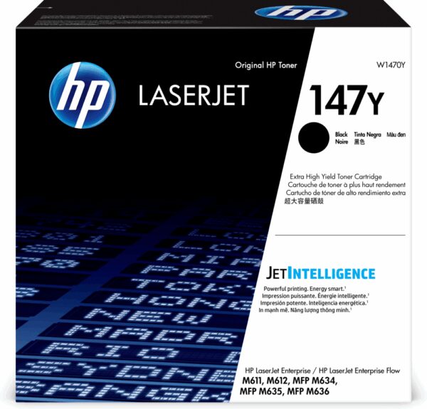 HP 147Y Extra High Yield Black Original LaserJet Toner Cartridge cartucho de tóner 1 pieza(s)